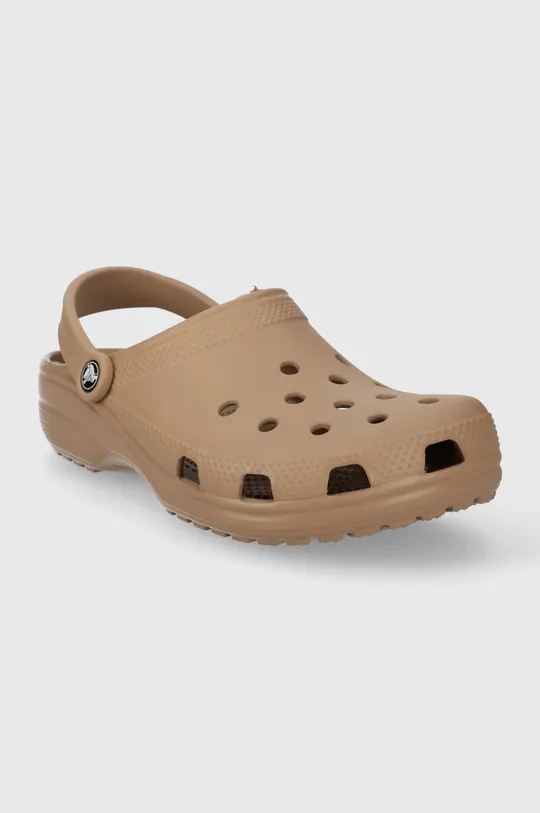 Šľapky Crocs Classic hnedá