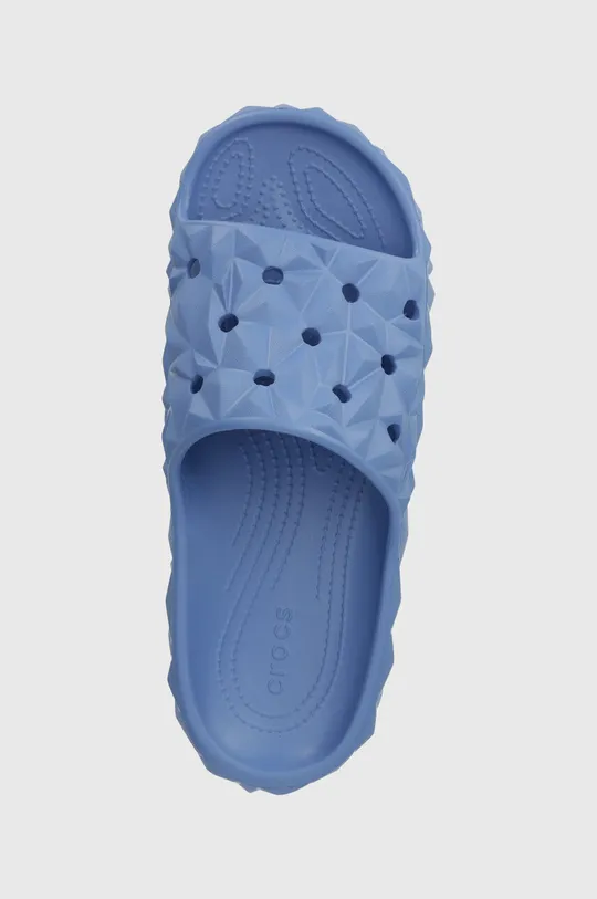 μπλε Παντόφλες Crocs Classic Geometric Slide V2