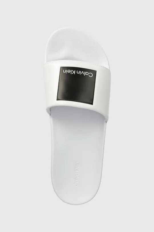 fehér Calvin Klein papucs POOL SLIDE HF LOGO