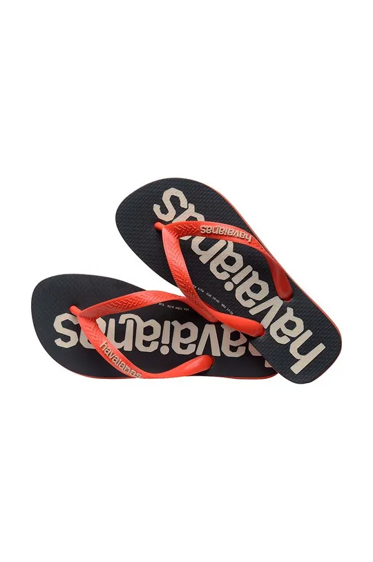 pomarańczowy Havaianas japonki TOP LOGOMANIA 2