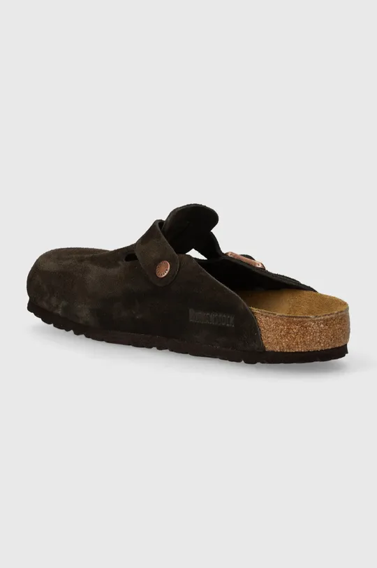 Birkenstock suede sliders Boston Uppers: Suede Inside: Natural leather Outsole: Synthetic material