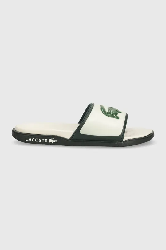 Šľapky Lacoste Serve Slide Dual zelená