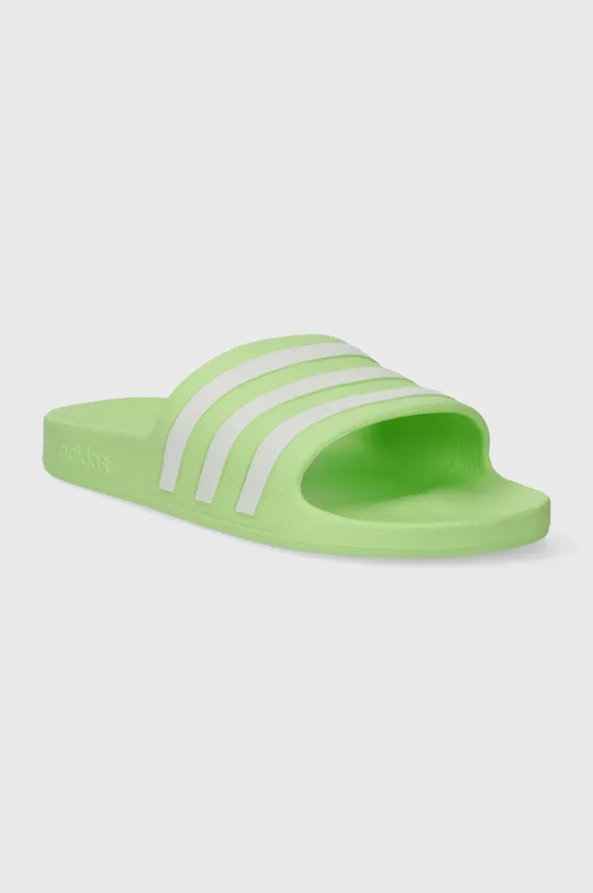 Šľapky adidas zelená