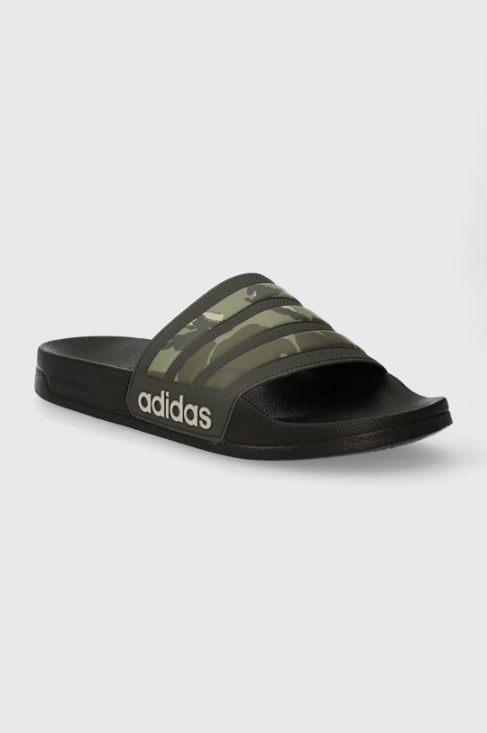 adidas klapki zielony