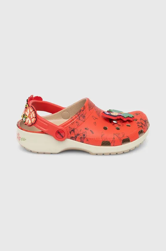 Crocs papucs Frida Kahlo Classic Clog piros