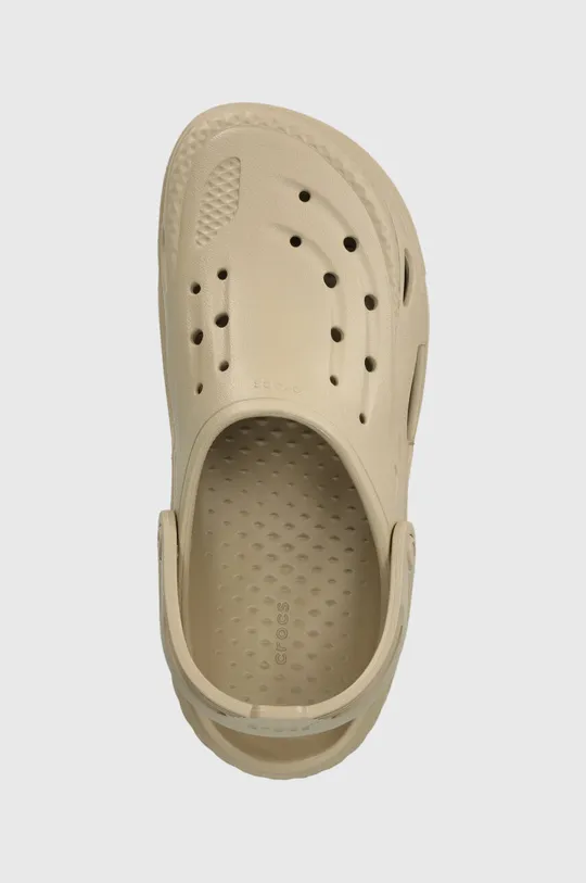 béžová Pantofle Crocs Off Grid Clog