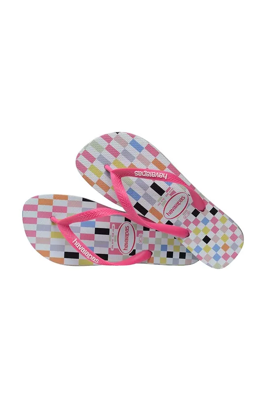 rózsaszín Havaianas flip-flop TOP CHECK