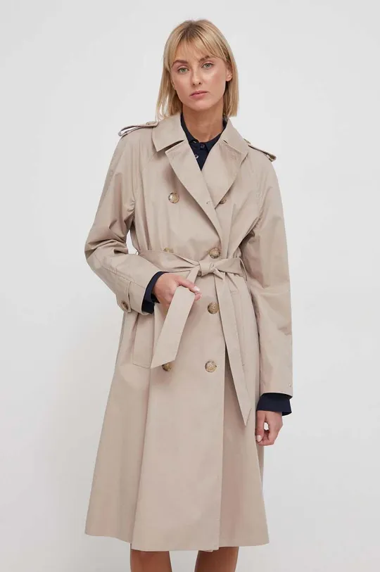 beige Tommy Hilfiger trench Donna