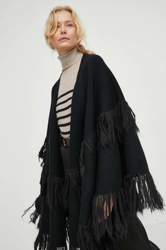 nero By Malene Birger poncho il lana