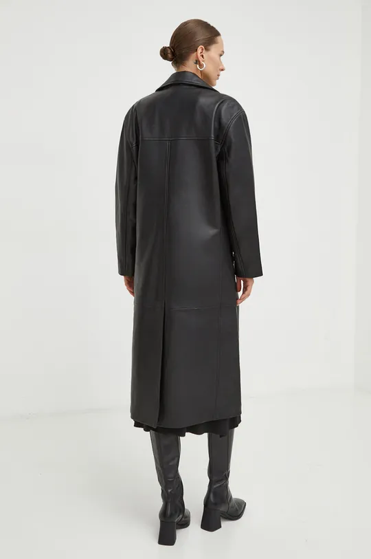 Kožený kabát 2NDDAY 2ND Vice - Dense Leather Základná látka: 100 % Jahňacia koža Podšívka: 100 % Polyester