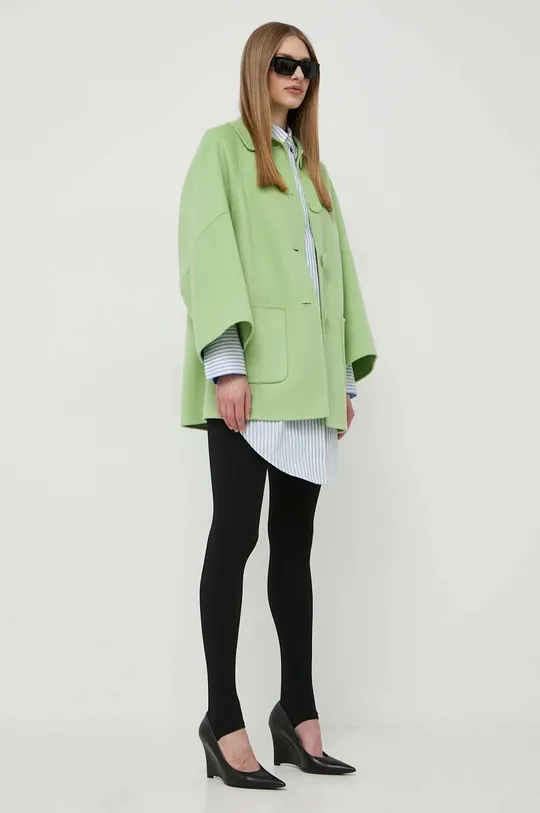verde Luisa Spagnoli cappotto in lana