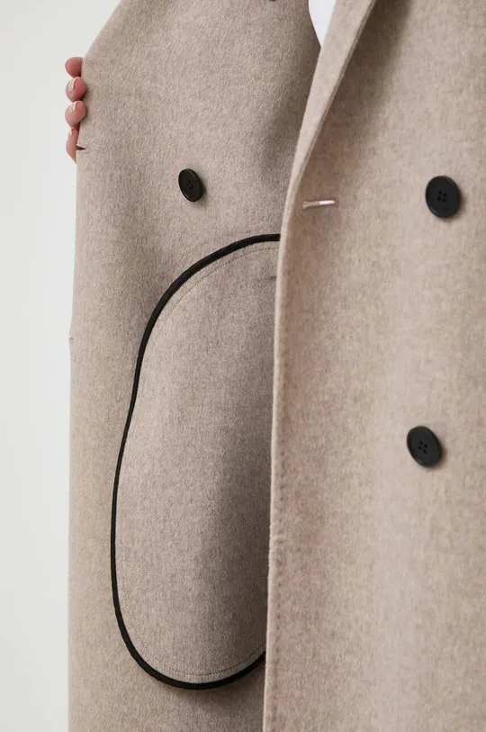 Шерстяное пальто Karl Lagerfeld