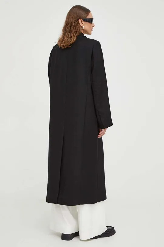 Lovechild cappotto in lana nero