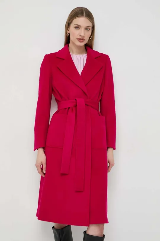 ροζ Μάλλινο παλτό MAX&Co. Γυναικεία