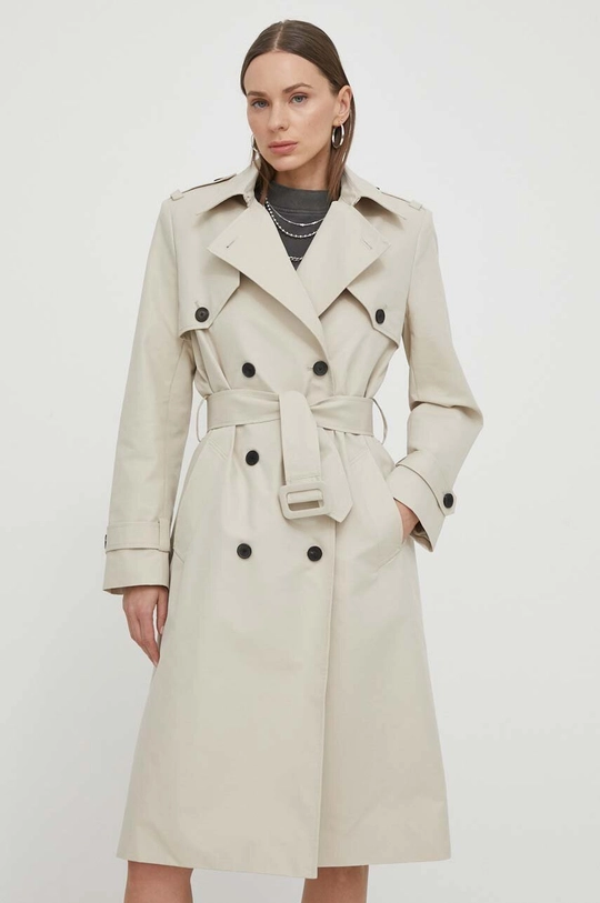 beige The Kooples trench Donna