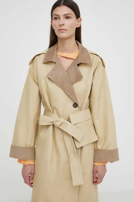 Résumé cappotto in cotone AlimaRS Coat beige