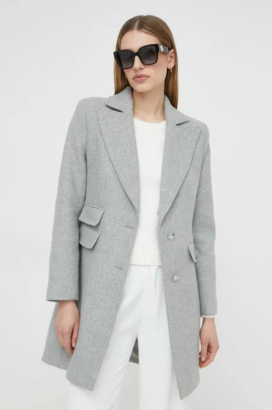 серый Шерстяное пальто Morgan