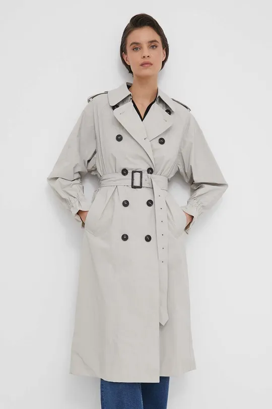grigio Save The Duck trench Donna