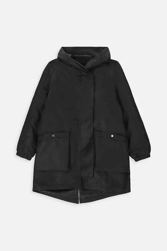 Detský nepremokavý kabát Coccodrillo čierna