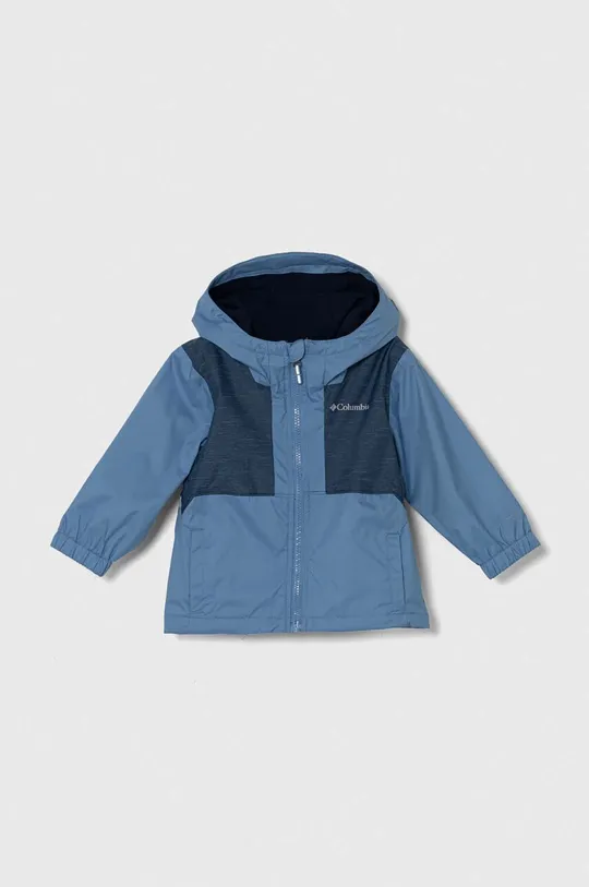 kék Columbia csecsemő kabát Rainy Trails Fleece Fiú