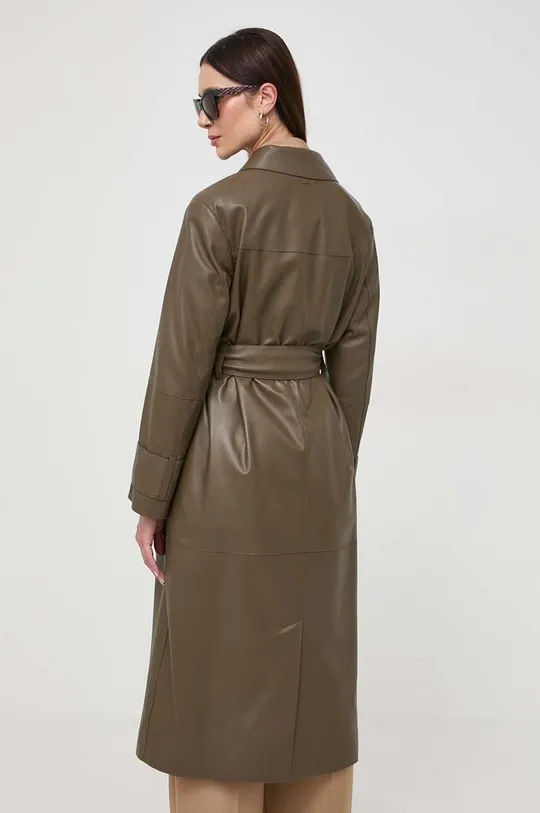 Kožený kabát BOSS Základná látka: 100 % Jahňacia koža Podšívka: 100 % Polyester