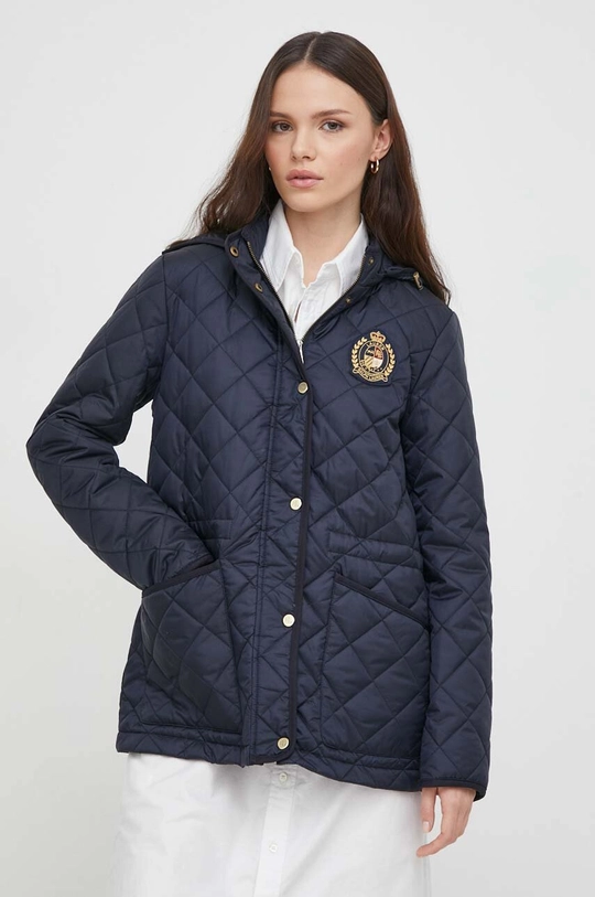 Lauren Ralph Lauren kurtka damska kolor granatowy przejściowa | Answear.com