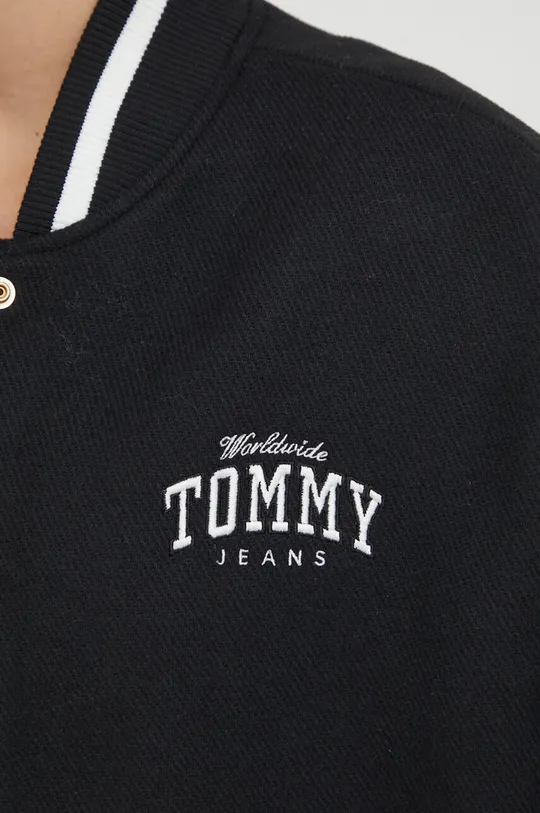 Tommy Jeans bomber dzseki gyapjú keverékből