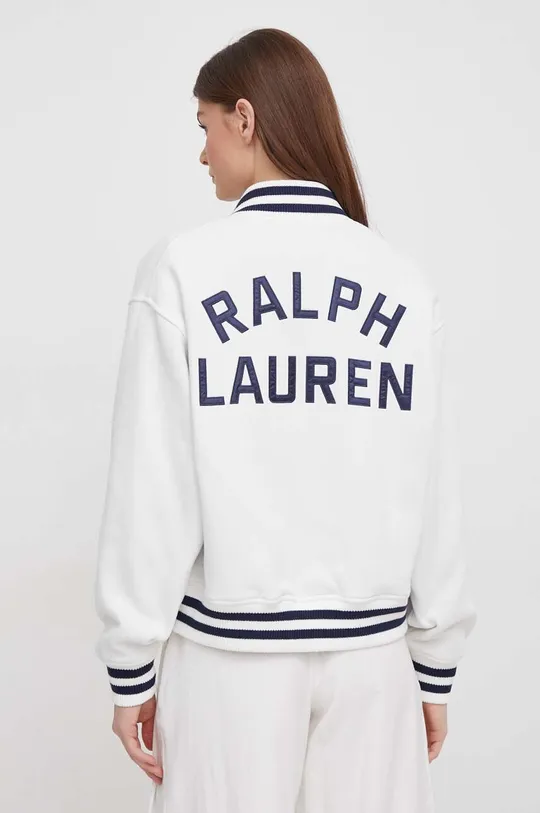 biela Obojstranná bunda bomber Polo Ralph Lauren