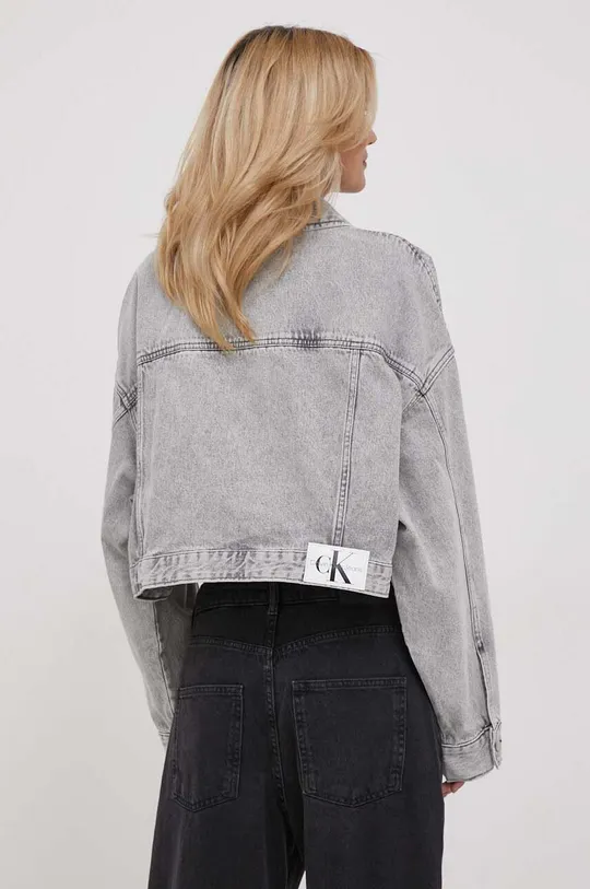 Τζιν μπουφάν Calvin Klein Jeans 100% Βαμβάκι