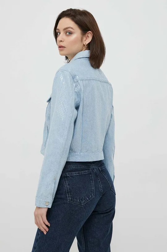 Calvin Klein Jeans kurtka jeansowa 80 % Bawełna, 20 % Bawełna z recyklingu 