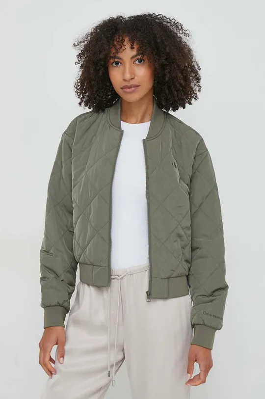 зелёный Куртка-бомбер Calvin Klein Jeans