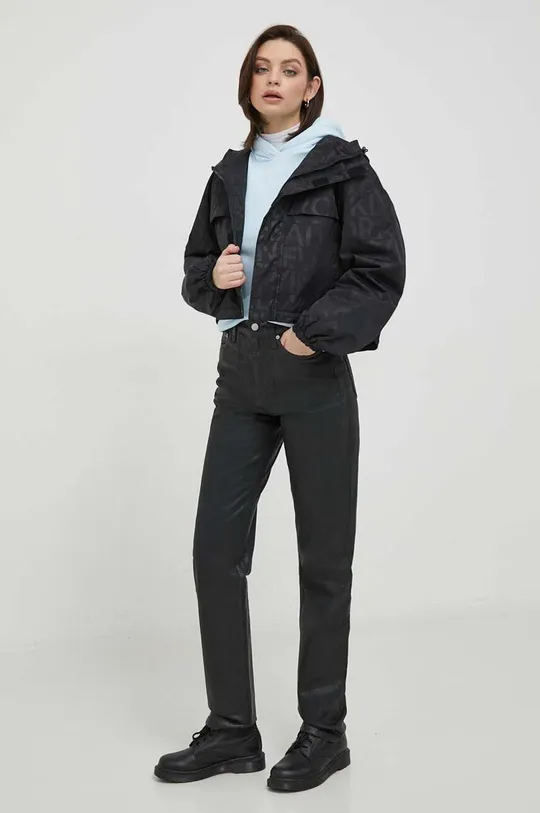 Μπουφάν Calvin Klein Jeans μαύρο