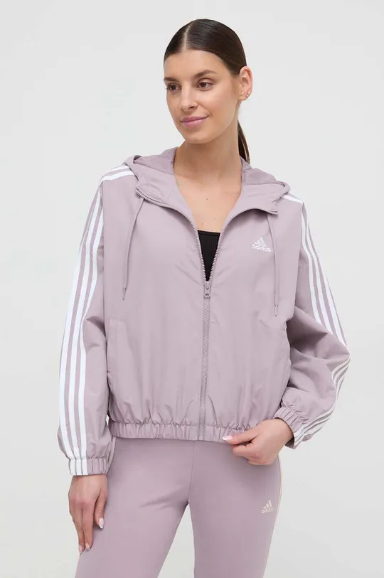 фиолетовой Куртка adidas Женский