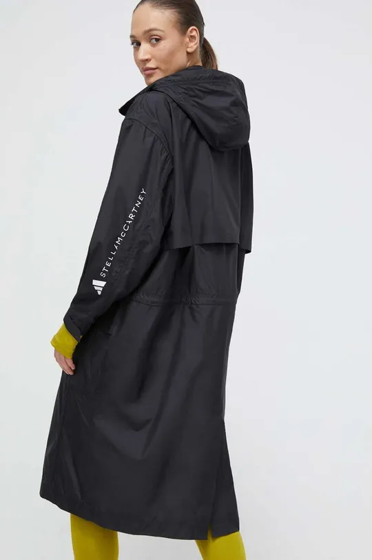 fekete adidas by Stella McCartney rövid kabát Női