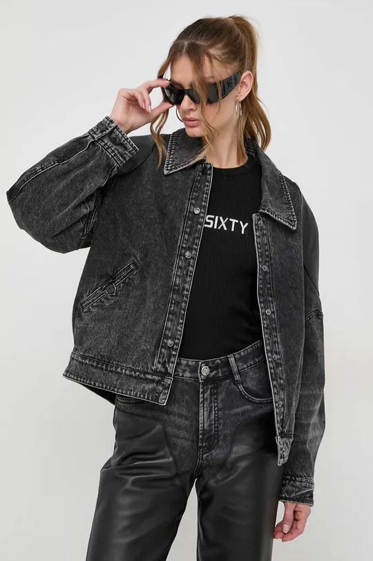 črna Jeans jakna Miss Sixty Ženski