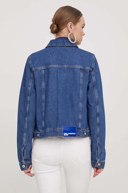 Karl Lagerfeld Jeans kurtka jeansowa Materiał zasadniczy: 100 % Bawełna organiczna, Podszewka kieszeni: 65 % Poliester, 35 % Bawełna