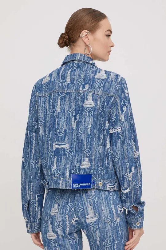 Джинсова куртка Karl Lagerfeld Jeans Основний матеріал: 100% Органічна бавовна Підкладка кишені: 65% Поліестер, 35% Органічна бавовна