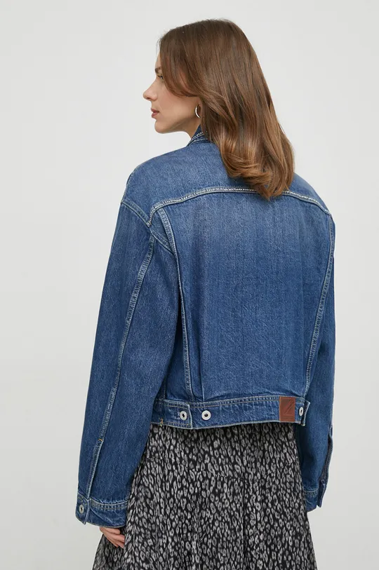 Rifľová bunda Pepe Jeans TURNER SPARKLE Základná látka: 100 % Bavlna Podšívka vrecka: 65 % Polyester, 35 % Bavlna