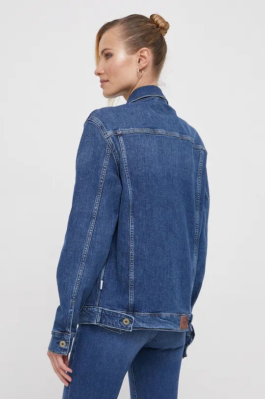 Pepe Jeans kurtka jeansowa 99 % Bawełna, 1 % Elastan