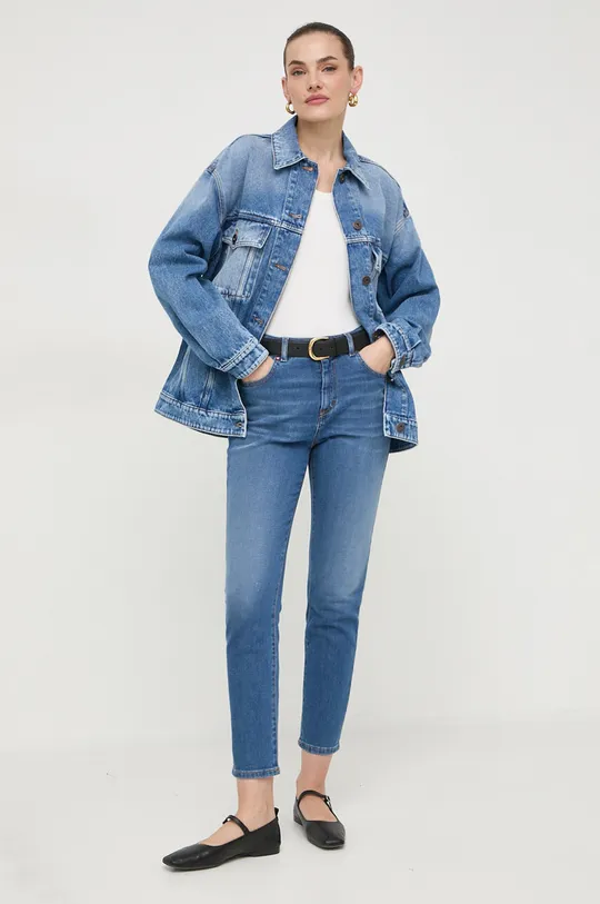 Jeans jakna Weekend Max Mara modra