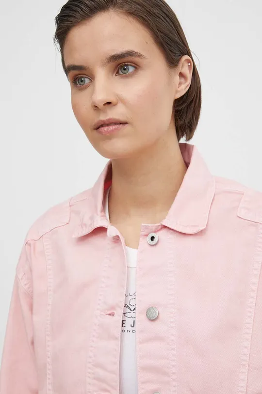 розовый Джинсовая куртка Pepe Jeans