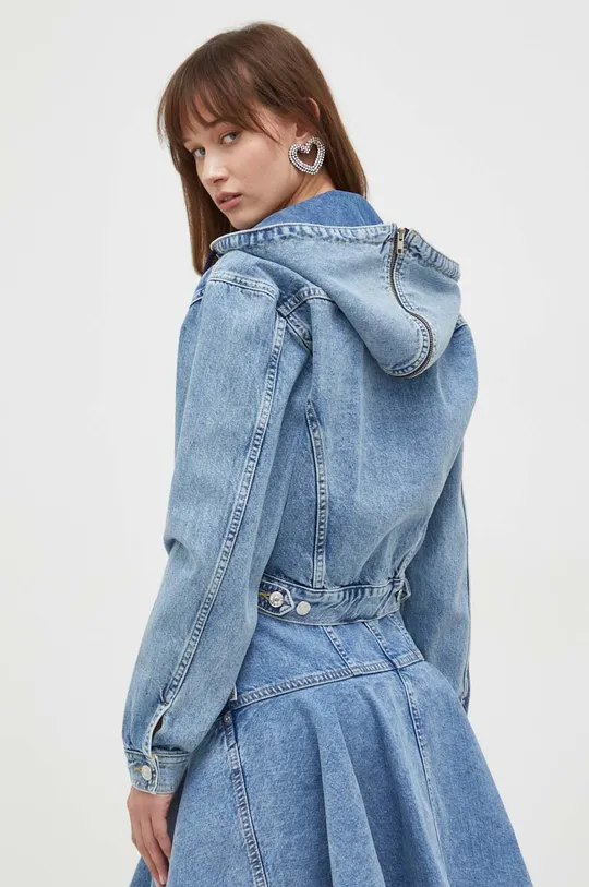 Rifľová bunda Moschino Jeans Základná látka: 100 % Bavlna Podšívka: 65 % Polyester, 35 % Bavlna