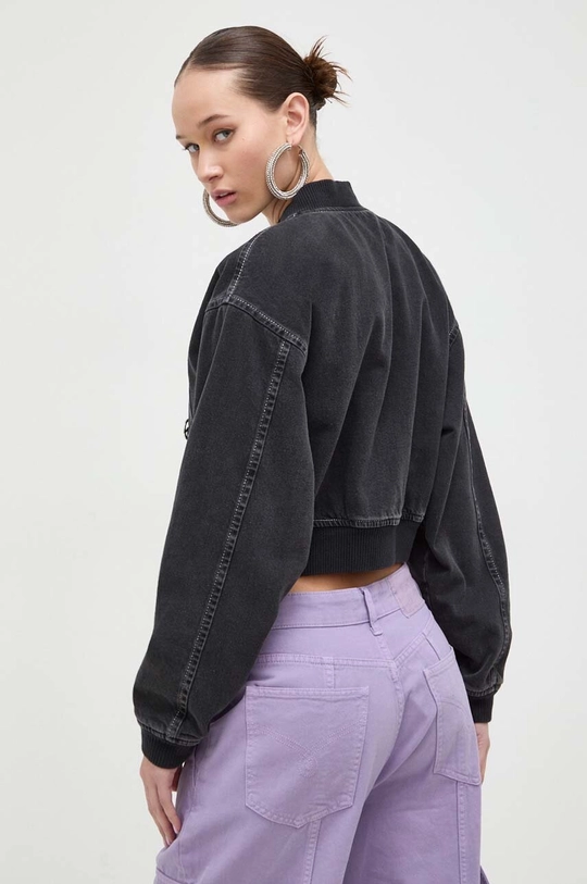 Moschino Jeans kurtka bomber 100 % Bawełna