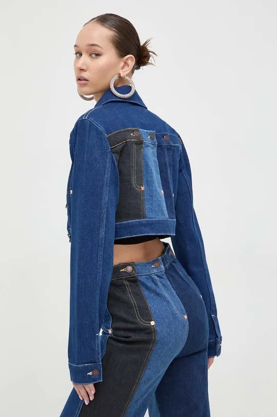 Rifľová bunda Moschino Jeans 99 % Bavlna, 1 % Elastan