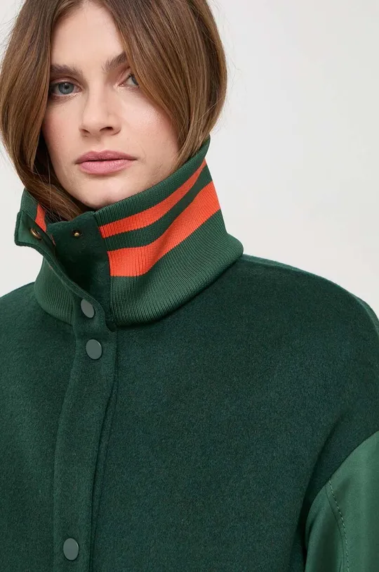 зелений Вовняна куртка MAX&Co.