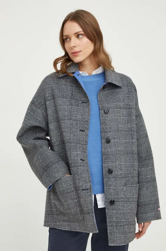 grigio MAX&Co. cappotto in cotone double face Donna