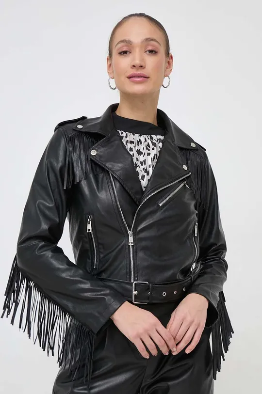 črna Biker jakna Liu Jo Ženski