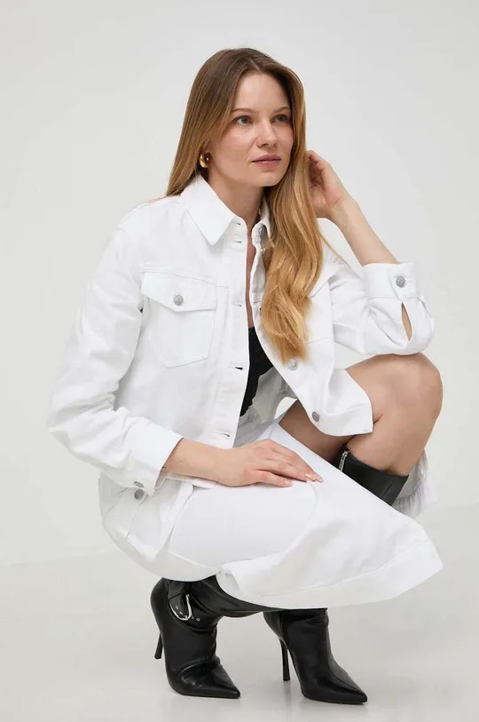 білий Джинсова куртка Armani Exchange