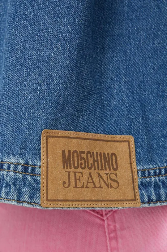 Rifľová bunda Moschino Jeans Dámsky