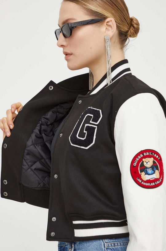 Giacca A Vento GUESS Clare Da Donna – Maniche Lunghe, Con Cappuccio E Logomania, Stile Sportivo